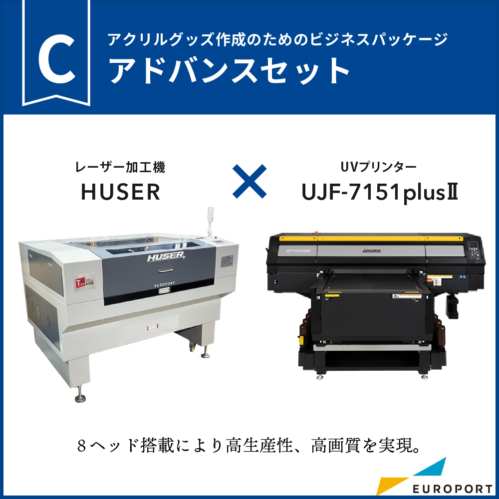 レーザー加工機 HUSER ビジネスパッケージ アドバンスセット