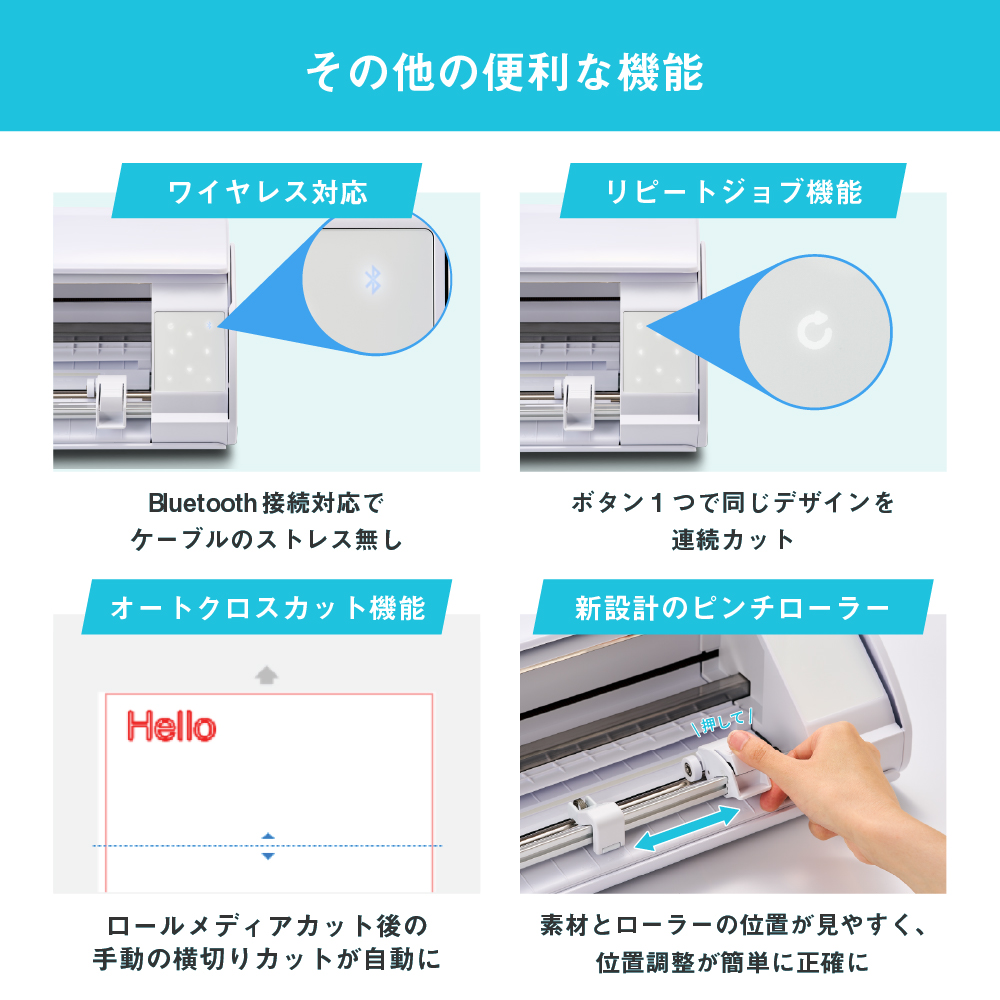 シルエットカメオ5アルファ (Silhouette CAMEO5α) 小型カッティング