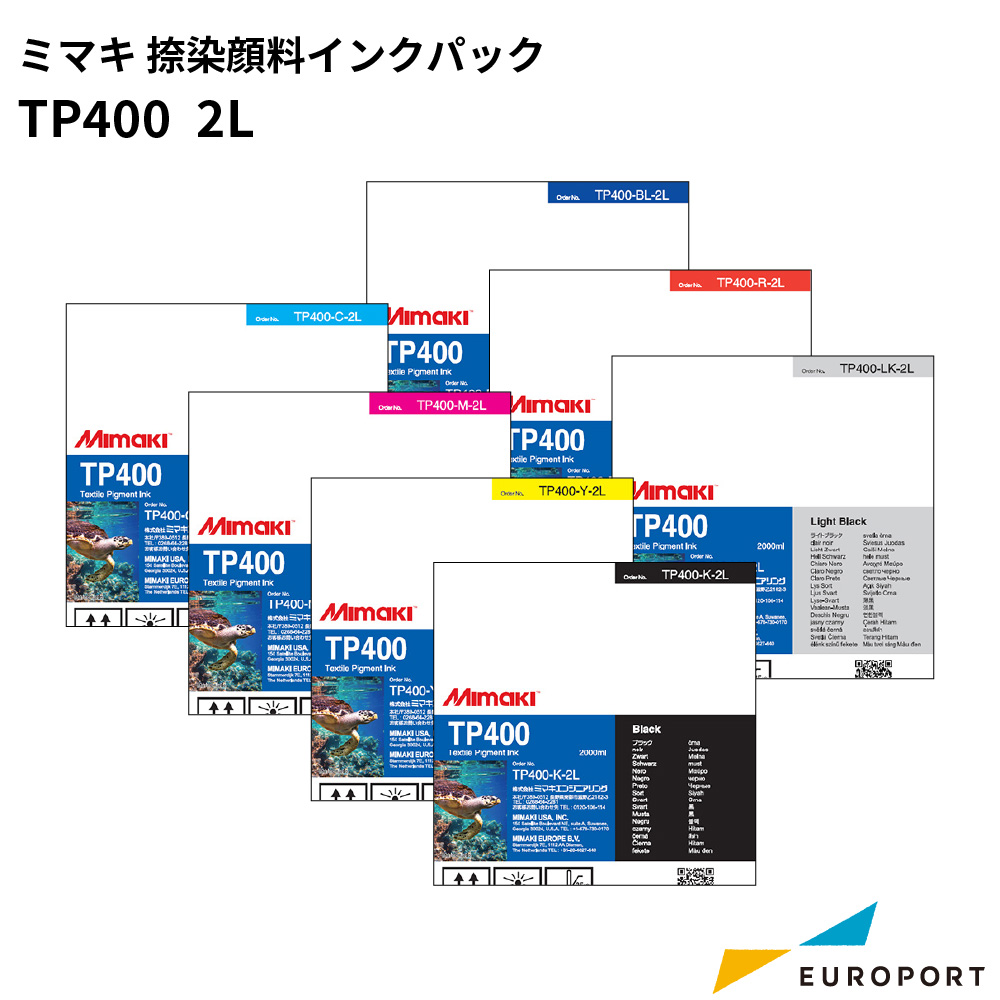 ミマキ TP400 捺染顔料インクパック 2L [TP400]