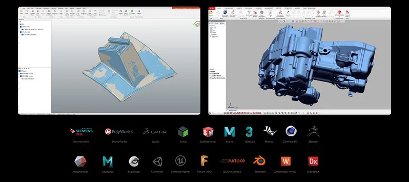 Creality Sermoon P1：検査・設計・3Dプリントソフトウェアとのシームレスな互換性