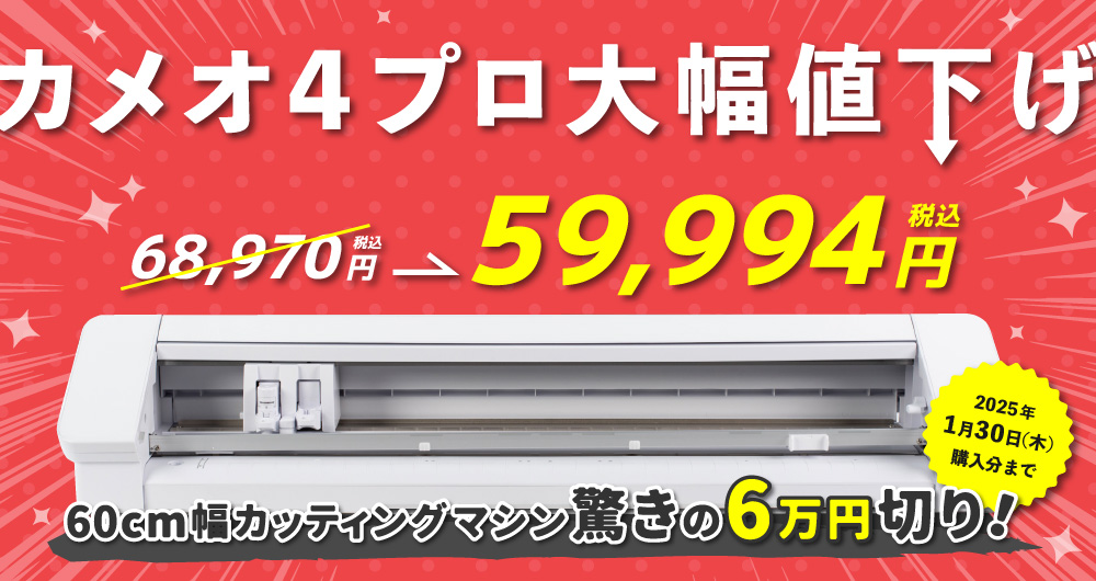 カメオ4プロ（2025年1月30日（木）ご注文分まで）