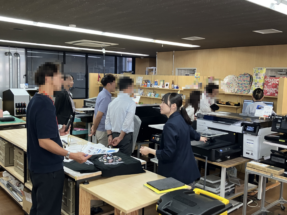 実演の様子