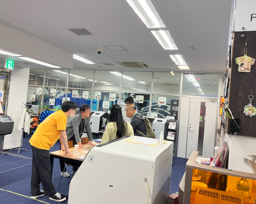 商談会会場の様子