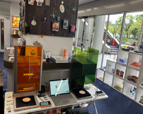 xTool展示の様子