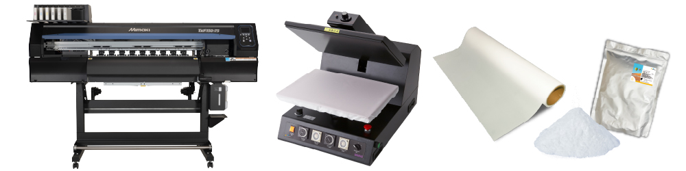 DTFプリンター 機材・資材セット提案