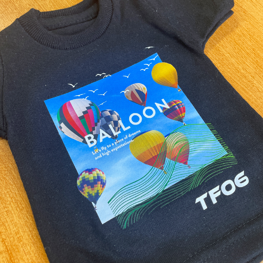 DTFプリントの印刷サンプル画像