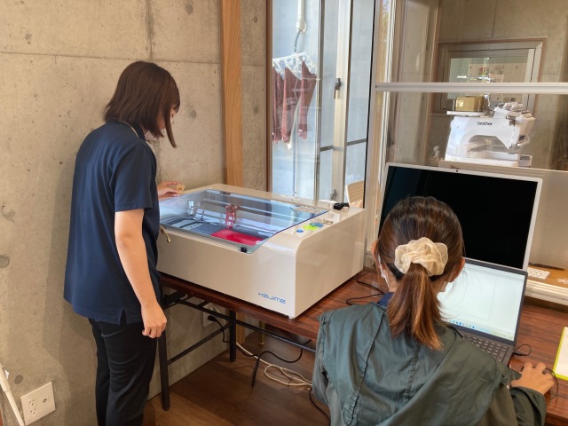 機械導入の様子