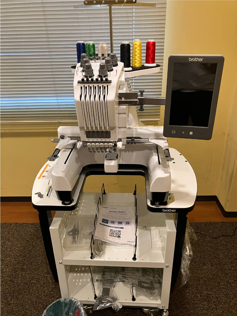 機械導入の様子