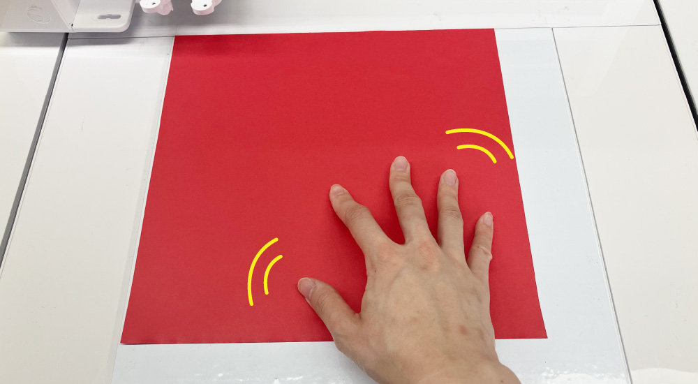 画用紙の確認