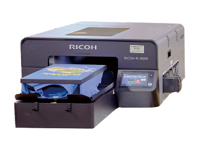 ガーメントプリンターRi4000の機械本体