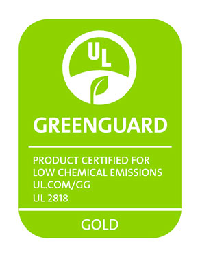 UL GREENGUARD Gold認証取得