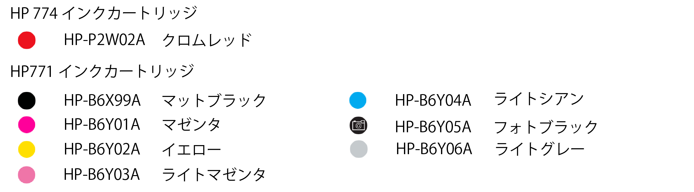 ユーロポート株式会社 日本HP DesignJet Z6810用 HP771 HP774 インク 775ml 【HP771 HP774】  水性