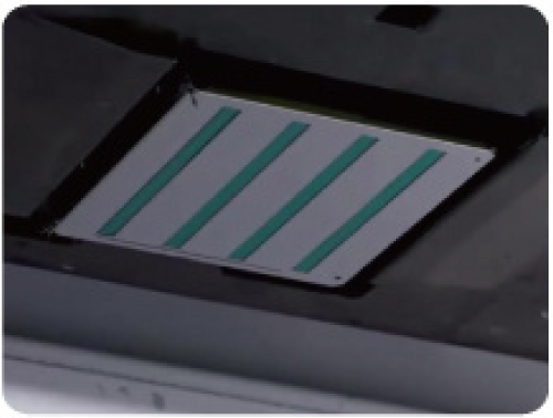 メンテナンスしやすいシングルヘッド