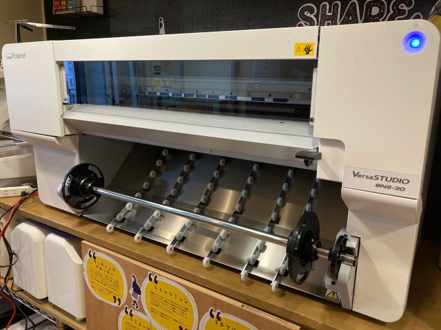 機械導入の様子