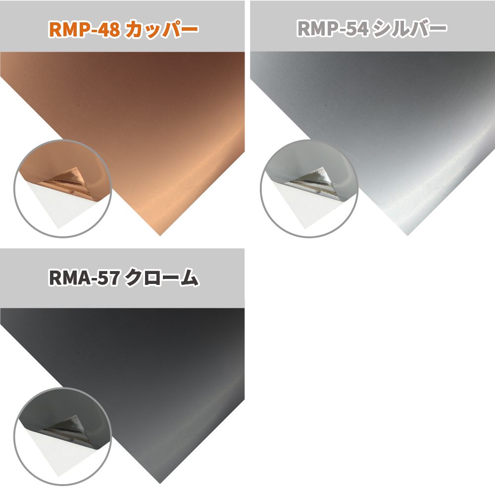 アイコンと色チップ