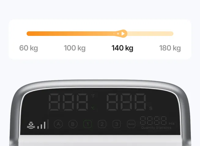アイロンプレス機圧力調整