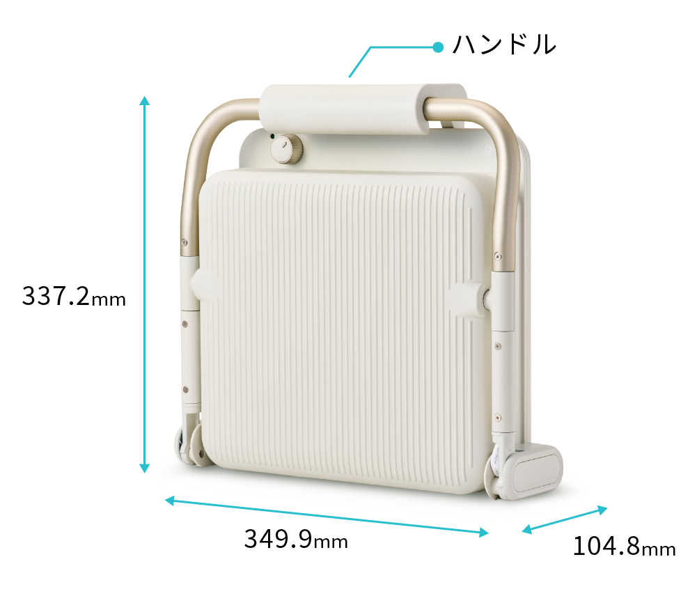 cloChe 軽量 持ち運び ハンドル コンパクト収納