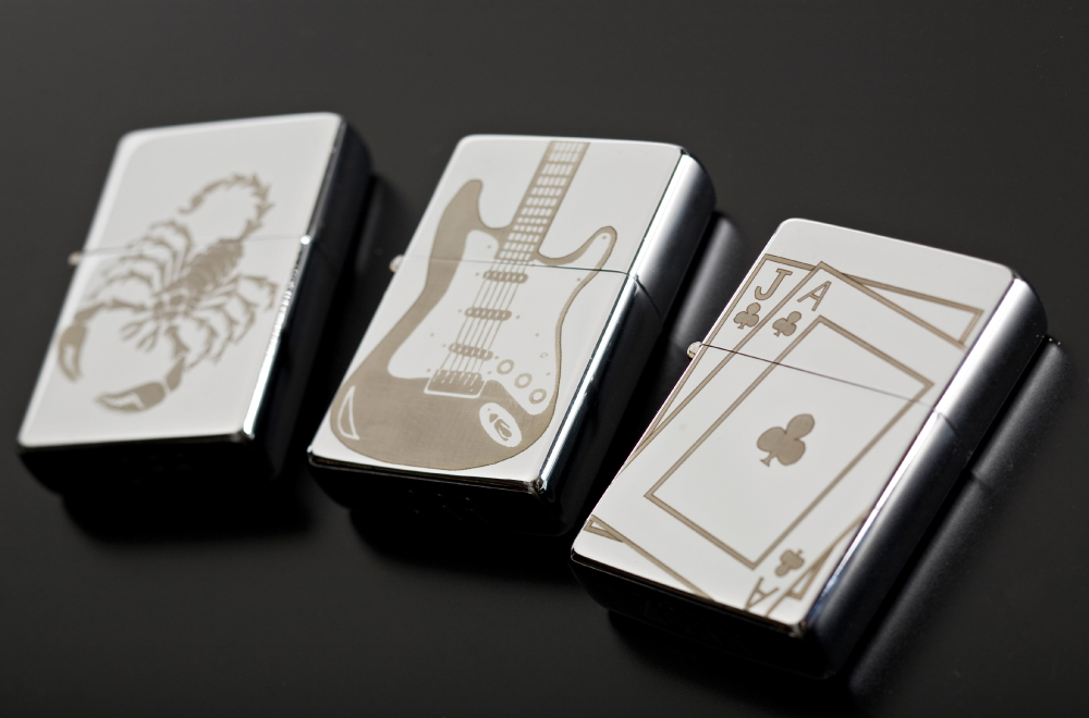 レーザー加工機での彫刻