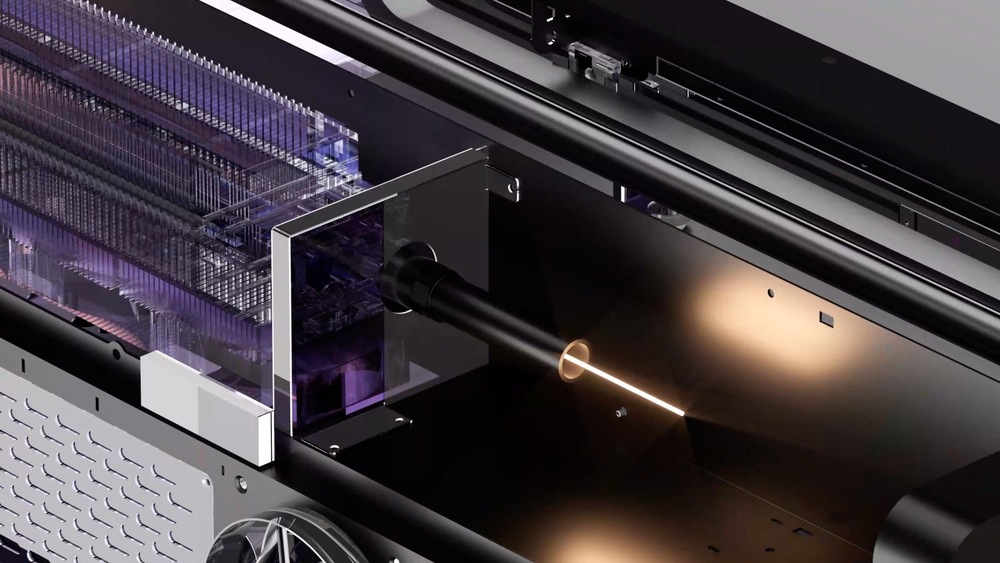 FLUX HEXA RF 極細レーザー径0.07mm 高精細彫刻 2000DPI