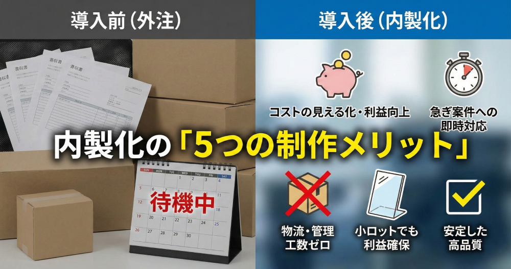 安定したコスト