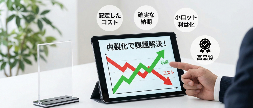 安定したコスト