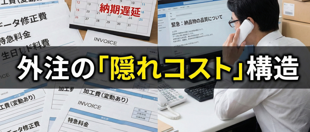 外注の隠れコスト構造