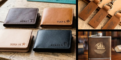 革製品のカット・刻印
