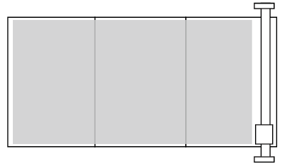 CFX-2550 加工テーブルサイズ