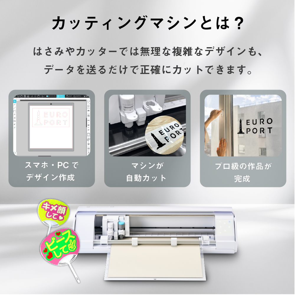 シルエットカメオ5アルファ (Silhouette CAMEO5α) 小型カッティング