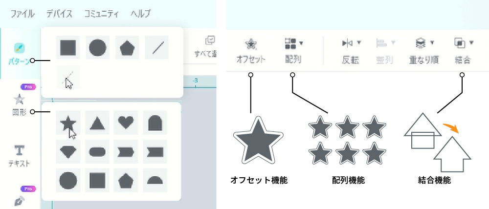 図形カットデータ