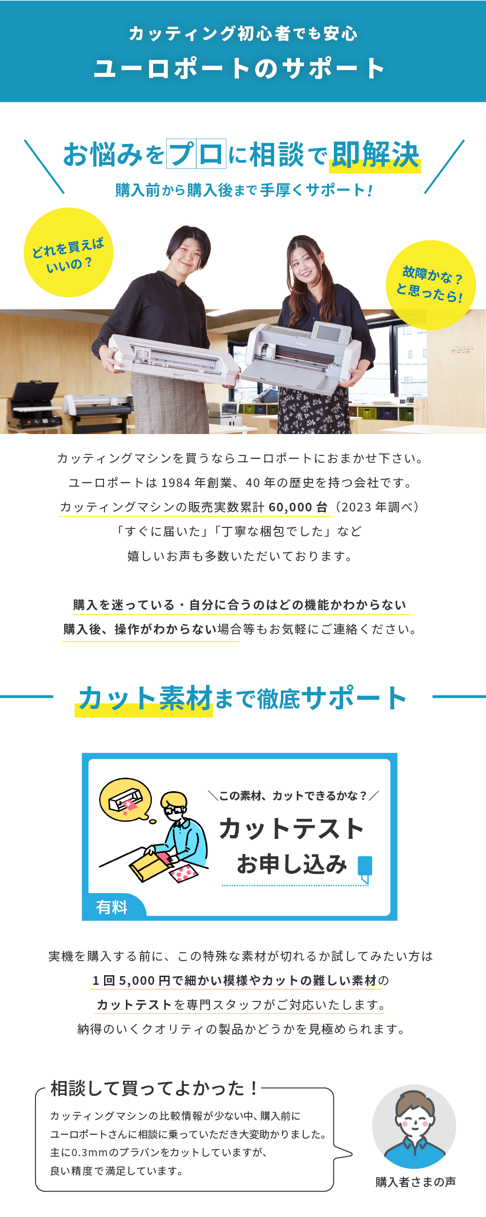 ユーロポートのサポート