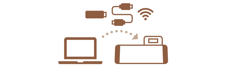 ScanNCut DX SDX85はパソコンとの連携でより便利に