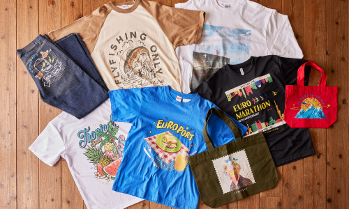 Tシャツ・ウェアのサンプル