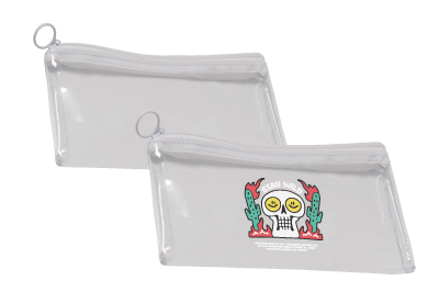 クリアフラットポーチ