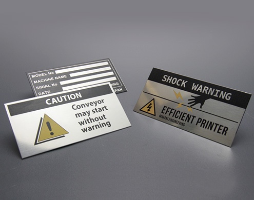 銘版（フルカラー）